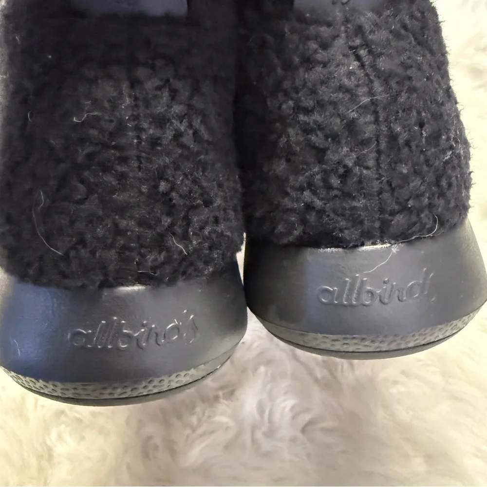 Allbirds Wool Runner-Up Fluff Natural Black Men’s 11 Like New
